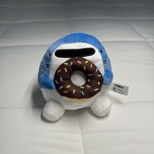 Samezu Nom Nom 6” Plush - Shark with Donut